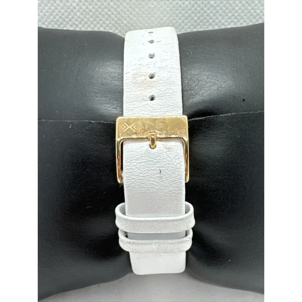 Skagen SKW2311 Women's White Leather Strap Analog Dial Quartz Wrist Watch JNA917